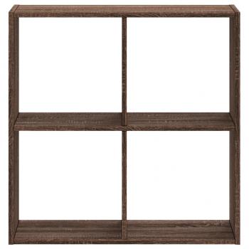 Bücherregal Braun Eichen-Optik 68,5x32x68,5 cm Holzwerkstoff