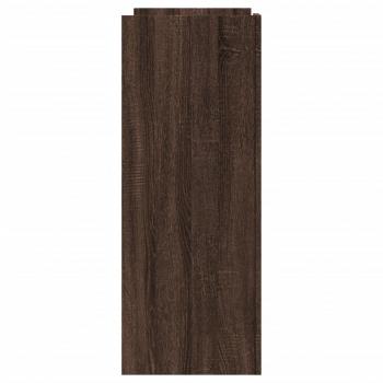 Konsolentisch Braun Eichen-Optik 100x35x90 cm Holzwerkstoff