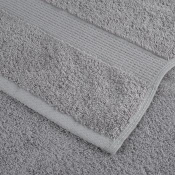 Premium-Saunatücher SOLUND 4 Stk Grau 80x200 cm 600 g/m²