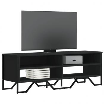 ARDEBO.de - TV-Schrank Schwarz 122x34x41 cm Holzwerkstoff