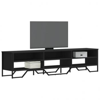 ARDEBO.de - TV-Schrank Schwarz 180x34x41 cm Holzwerkstoff