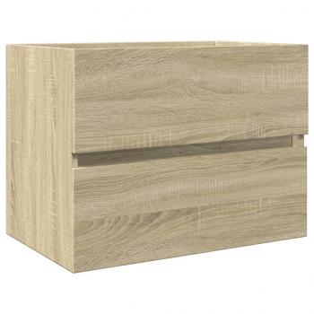 Waschbeckenunterschrank Sonoma-Eiche 60x38,5x45cm Holzwerkstoff