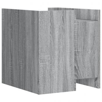 Nachttisch Grau Sonoma 45x50x50 cm Holzwerkstoff