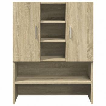 Waschmaschinenschrank Sonoma-Eiche 70,5x24x90 cm