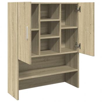 Waschmaschinenschrank Sonoma-Eiche 70,5x24x90 cm