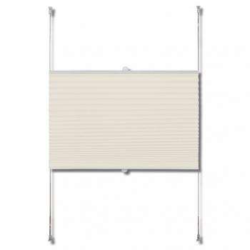 Plissee Faltrollo Rollo Plisseerollo 110x200cm Creme