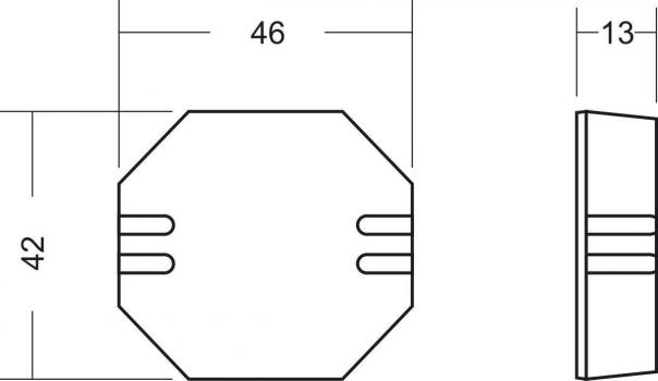 Hugo Müller UP-Dimmer für LED-Lasten 873030 led Paladin