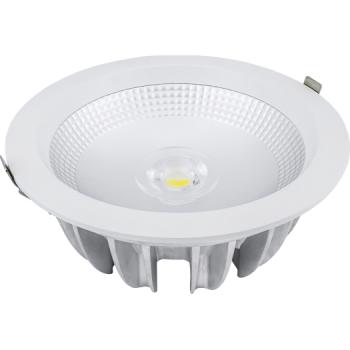 ARDEBO.de - LED-Downlight,225mm,50W,Weiss warmweiß 927, 40°, 3500lm