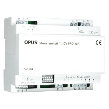 OPUS-Tast-Steuereinheit PRO 1-10V, Reg. 10A