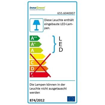 InnoGreen LBL DALI,PROLine,60W,Alu 840,60°,8300lm,1150mm,4000K