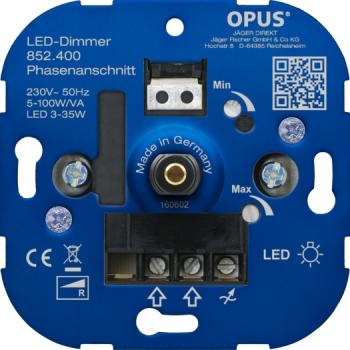 ARDEBO.de - LED-Phasenansch.-Dimmer 5-100W/VA, 50Hz, Schraubkl.