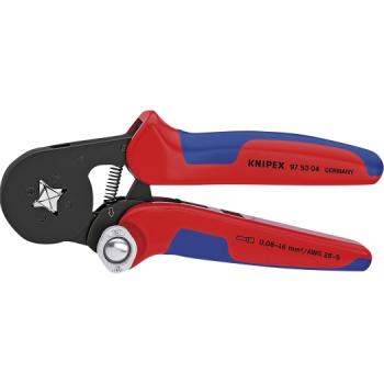 Knipex Selbsteinstellende Crimpzange Aderendhülsen 0,08 - 10 + 16