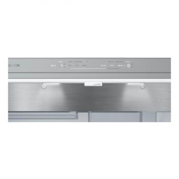 Bosch KFF96PIEP Stand Kühl-Gefrierkombination, 573 L, 90,5cm breit, LED-Beleuchtung, Eis-/Wasserspender, Home Connect, Edelstahl mit Antifingerprint