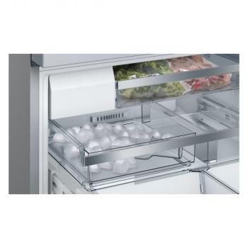 Bosch KFF96PIEP Stand Kühl-Gefrierkombination, 573 L, 90,5cm breit, LED-Beleuchtung, Eis-/Wasserspender, Home Connect, Edelstahl mit Antifingerprint