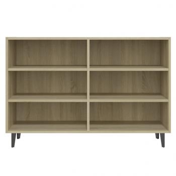 Sideboard Sonoma-Eiche 103,5x35x70 cm Holzwerkstoff