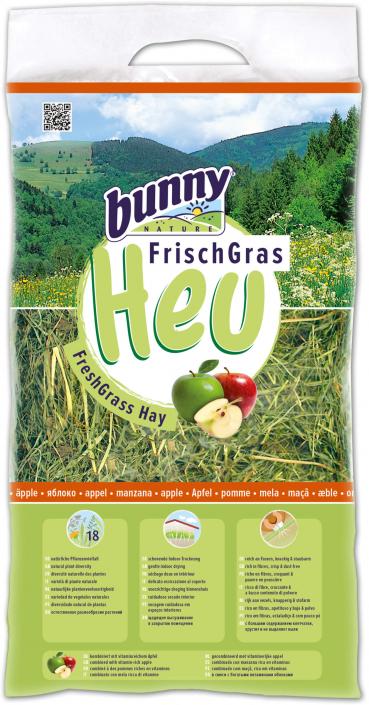 ARDEBO.de Bunny FrischGras Heu Apfel 500 g