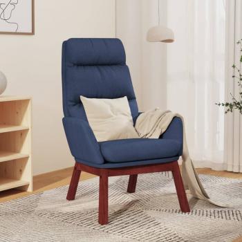 ARDEBO.de - Relaxsessel Blau Stoff