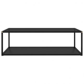 Couchtisch Schwarz 120x60x35 cm Hartglas