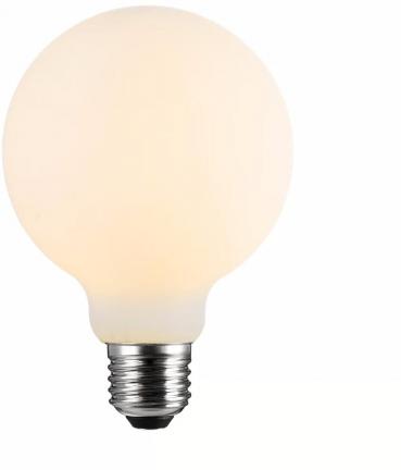 ARDEBO.de Nordlux Deco E27 G95 Dim Leuchtmittel, 7,1W, 806lm, 3000K, Opal weiß (2480072701)