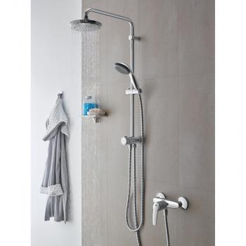 GROHE Vitalio Start 100 Handbrause, 1 Strahlart, EcoJoy, chrom (27940000)