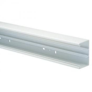 GEWISS Bruestungskanal 70x130-80 PVC Unterteil 9010 (8 m)