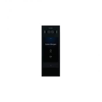 ARDEBO.de Elcom motion Außenstation Video Touch Display IP, Kartenleser, Gesichtserkennung, 130x360x13 mm, schwarz (RTQ521Y)