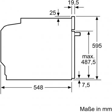 Siemens PQ522KAAB Einbau Herdset mit Elektrokochfeld (HE278GBB3 + EA631GNA1E), 60 cm breit, 71 L, cookControl30, activeClean, 3D Heißluft, rahmenlos aufliegend, schwarz