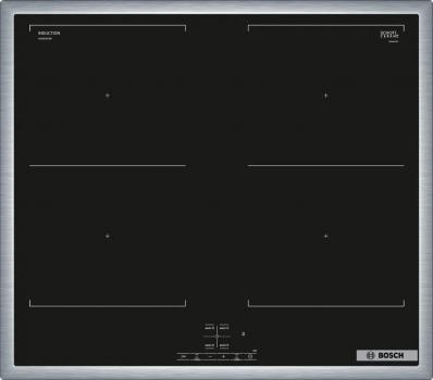 Bosch HND677LS67 EEK: A+ Einbau-Herd-Set mit Induktionskochfeld (HEB578BB4 + NVQ645CB6E), 60 cm breit, 71 L, 3D-Heißluft, Pyrolytisch+Hydrolytisch, Backwagen, Rahmen aufliegend, schwarz