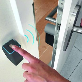 eKey uno Fingerprint mit Funk für Nuki Smart Lock, Schwarz (200121)