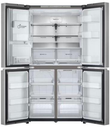 LG GML960PYFE Side-by-Side Kombionation Multi-Door, 637 L, 179,2 cm hoch, Eis-, Crushed Ice- und Wasserspender, Prime Silver