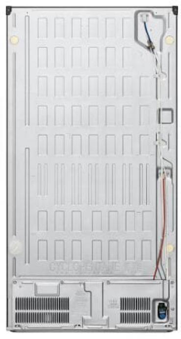 LG GML960PYFE Side-by-Side Kombionation Multi-Door, 637 L, 179,2 cm hoch, Eis-, Crushed Ice- und Wasserspender, Prime Silver