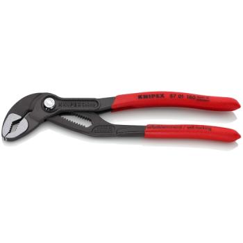 Knipex Cobra mit rutschhemmendem Kunststoff überzogen 180 mm