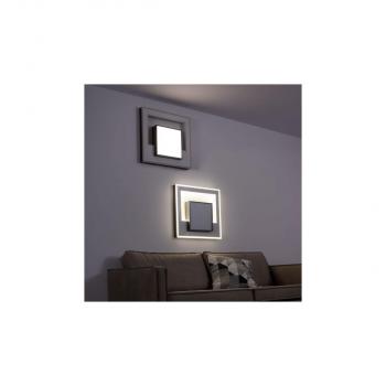 Paul Neuhaus Q-ALTA, LED Deckenleuchte, 60x60 cm, dimmbar CCT, Smart Home, 45W, 6400lm (6124-18)