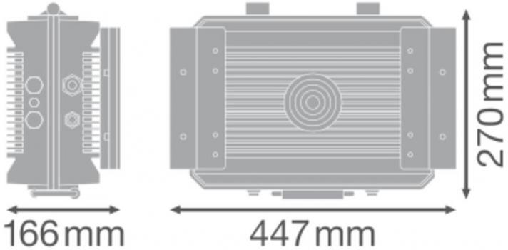 LEDVANCE Netzteile für Floodlight Max Power Supply 900W WAL, IP67, Aluminium