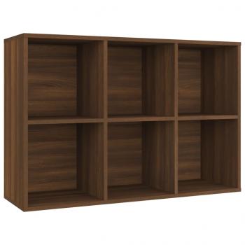 Bücherregal/Sideboard Braun Eichen-Optik 66x30x98 cm