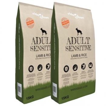 ARDEBO.de - Trockenfutter für Hunde Adult Sensitive Lamb & Rice 2 Stk 30 kg