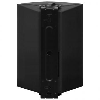 Wandlautsprecher Stereo 2 Stk. Schwarz Indoor Outdoor 120 W