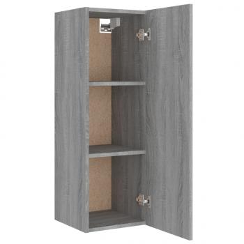 4-tlg. TV-Schrank-Set Grau Sonoma Holzwerkstoff