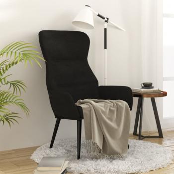 ARDEBO.de - Relaxsessel Schwarz Stoff