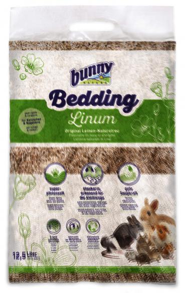 ARDEBO.de Bunny Bedding Linum 12,5 Liter Einstreu