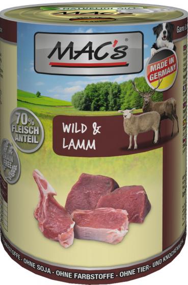 ARDEBO.de MACs Dog Wild & Lamm 400g