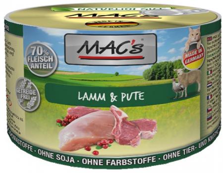 ARDEBO.de MACs Cat Lamm & Pute 200g