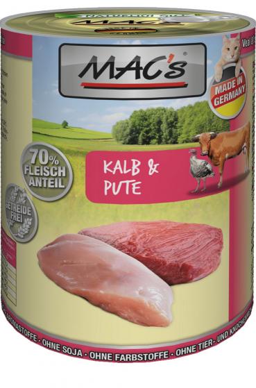 ARDEBO.de MACs Cat Kalb & Pute 400g