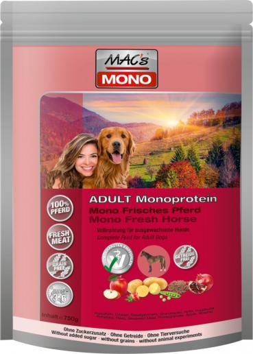 ARDEBO.de MACs Dog Mono Frisches Pferd 750g