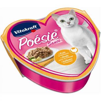 ARDEBO.de Vitakraft Cat Poésie Sauce Pute in Käsesauce 85 g Schale