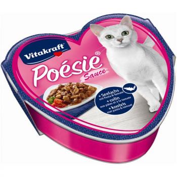 ARDEBO.de Vitakraft Cat Poésie Sauce Seelachs & Tomate 85 g Schale