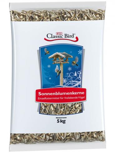 ARDEBO.de Classic Bird Sonnenblumenkerne gestreift 5 kg