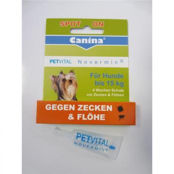 ARDEBO.de Canina Petvital Novermin für kleine Hunde 2ml