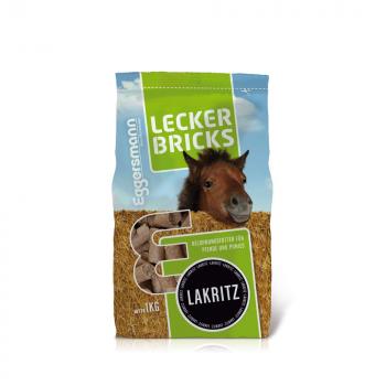 ARDEBO.de Eggersmann Lecker Bricks Lakritz 1kg