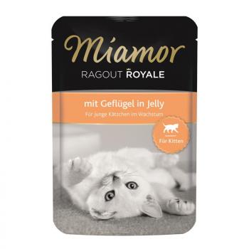 ARDEBO.de Miamor FB Ragout Royale Kitten mit Geflügel 100 g